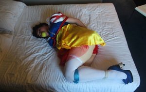 blackfoxbound pleased to share with you a free gallery with stunning lady in tied performance